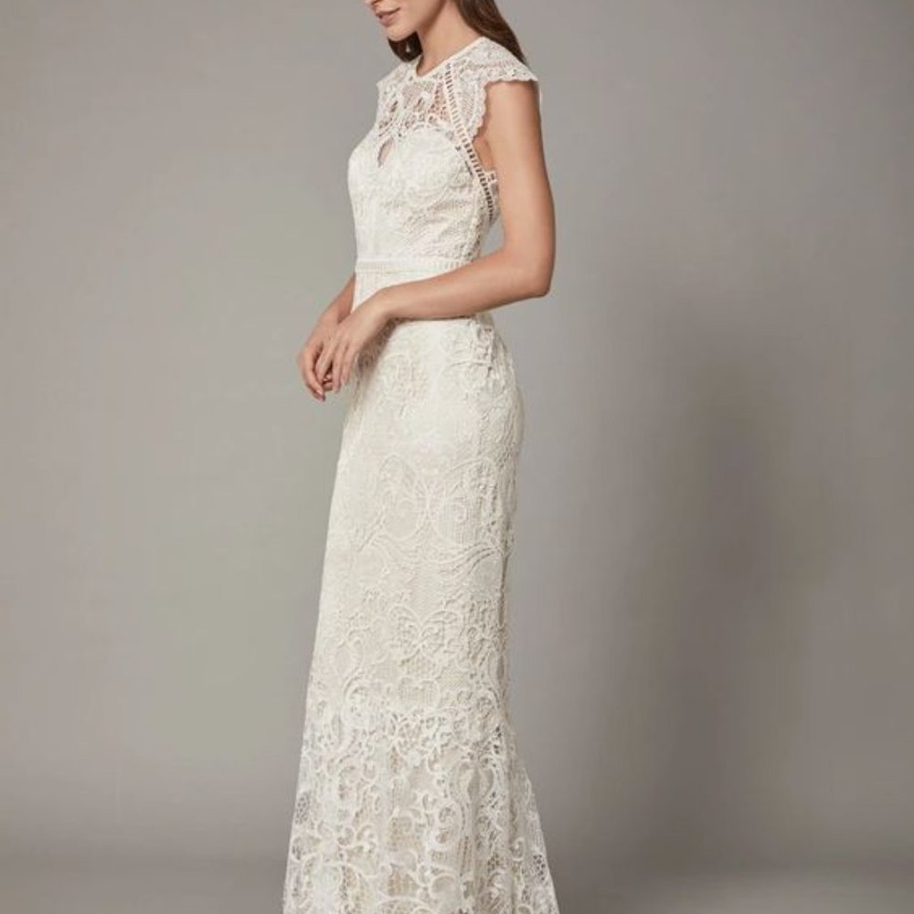 Catherine Deane Merry Wedding Gown Size 14 Lace NEW - Picture 7 of 12